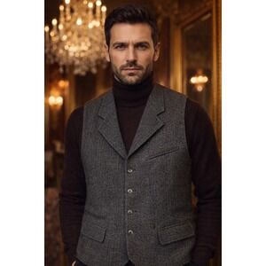 Kroon Life Luxury Levity  Vest Wool Blend Timeless Classic